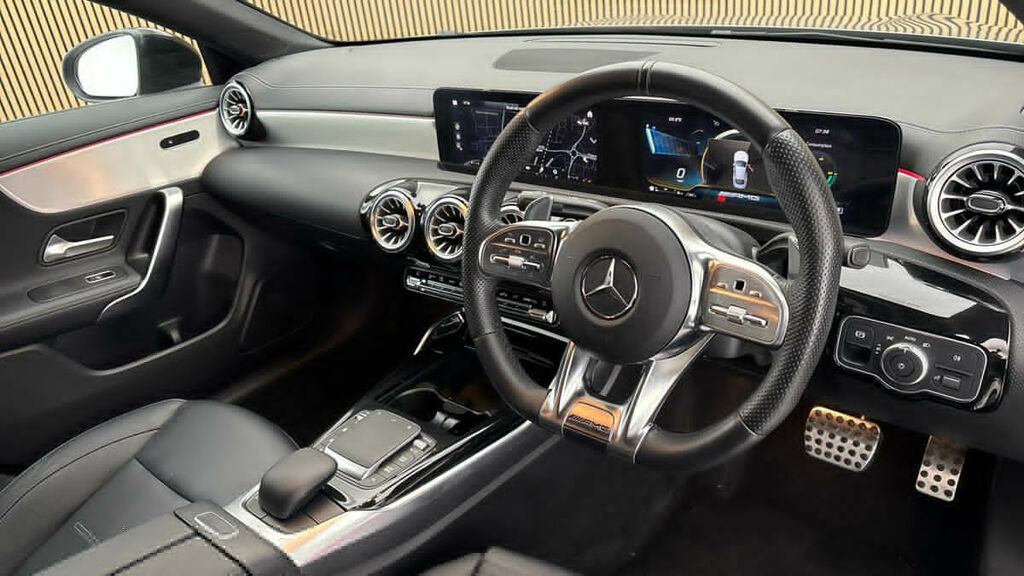 Mercedes-Benz CLA Class 2.0 Cla35 Amg Premium Coupe 7G-dct 4M DK22UOM Grey #5