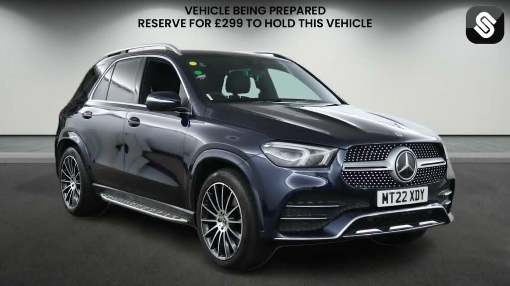 Mercedes-Benz GLE Class 2.9 Gle400d Amg Line Premium Suv G-tr Blue