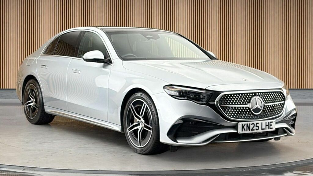Mercedes-Benz E Class 2.0 E200h Mhev Amg Line Premium Saloon Petro Silver