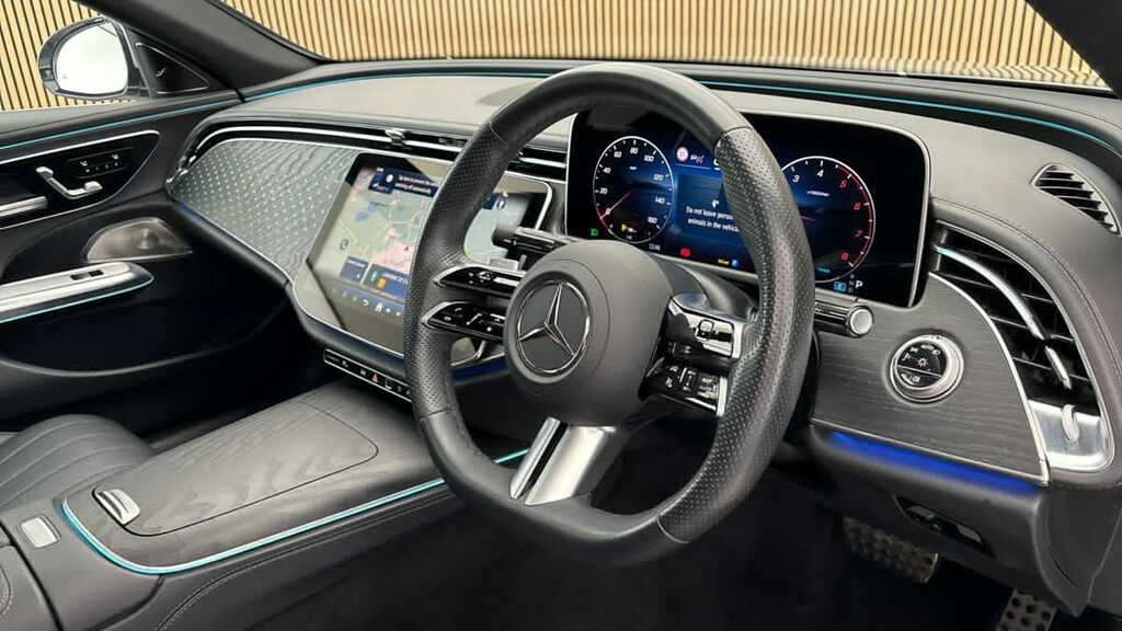 Mercedes-Benz E Class 2.0 E200h Mhev Amg Line Premium Saloon Petro KN25LHE Silver #5