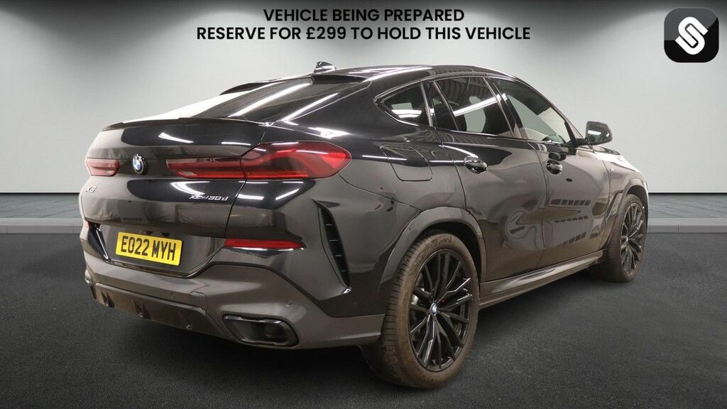BMW X6 3.0 30D Mht M Sport Suv Hybrid Xdr Black #3