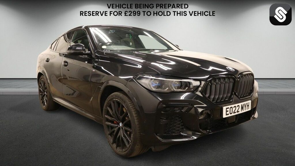 BMW X6 3.0 30D Mht M Sport Suv Hybrid Xdr Black