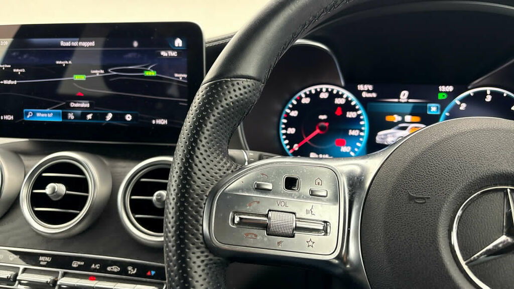 Mercedes-Benz GLC Class Glc 300 D 4Matic Amg Line Premium Plus Black #13
