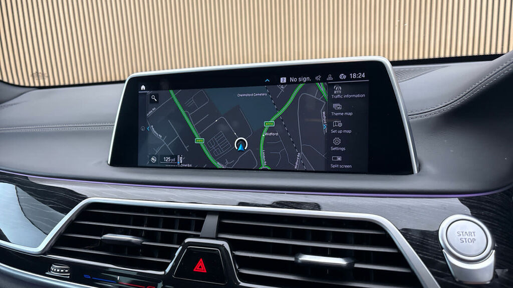 BMW 7 Series Black #14