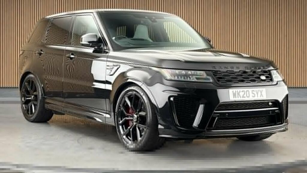 Land Rover Range Rover Sport 5.0 P575 V8 Gpf Svr Suv 4Wd Euro 6 Black