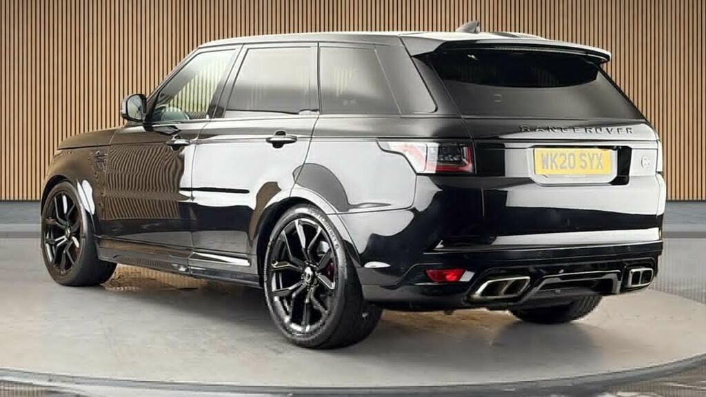Land Rover Range Rover Sport 5.0 P575 V8 Gpf Svr Suv 4Wd Euro 6 WK20SYX Black #2
