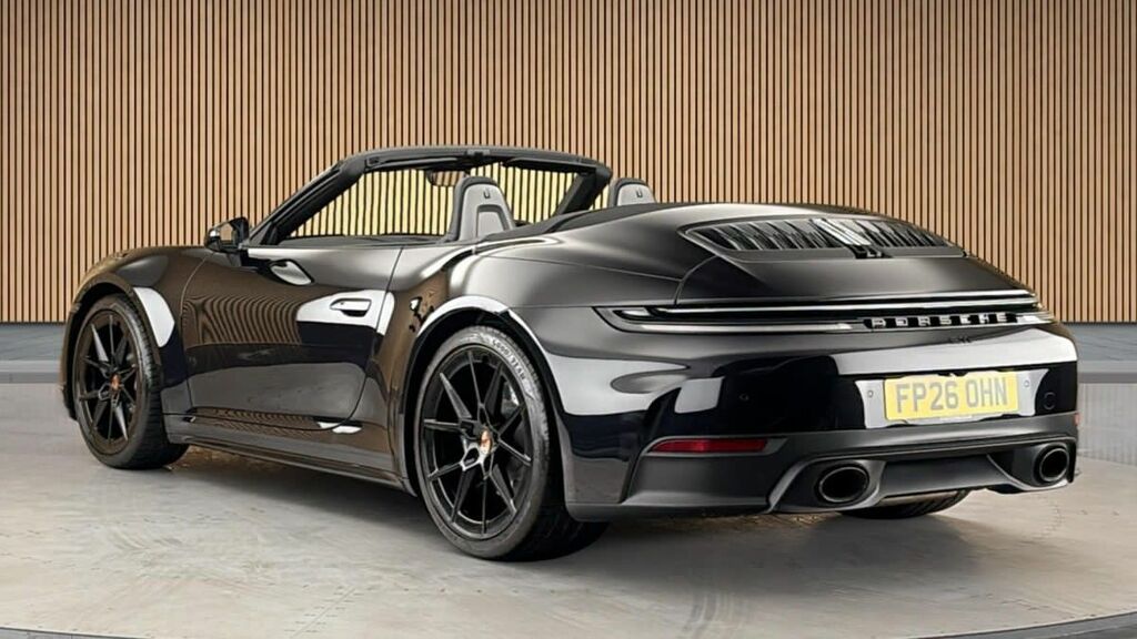 Porsche 911 3.0T 992 Carrera Convertible Pdk Euro 6 Black #2