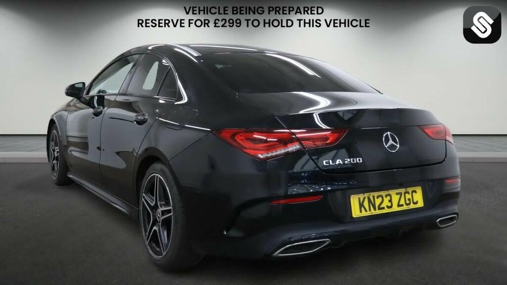Mercedes-Benz CLA Class 1.3 Cla200 Amg Line Executive Coupe 7 KN23ZGC Black #3