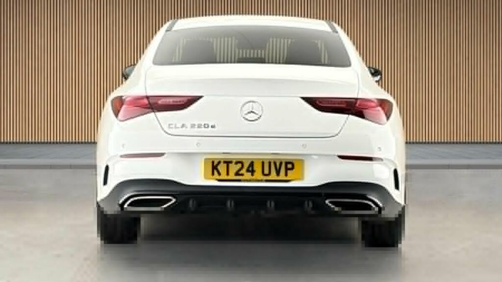 Mercedes-Benz CLA Class 2.0 Cla220d Amg Line Premium Plus Coupe Dies White #3