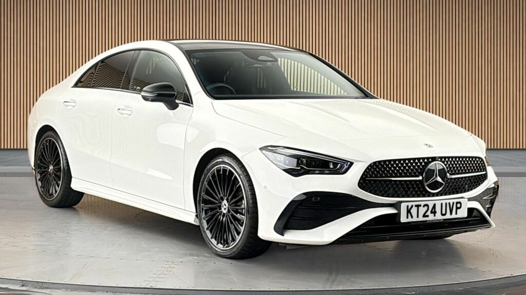 Mercedes-Benz CLA Class 2.0 Cla220d Amg Line Premium Plus Coupe Dies White