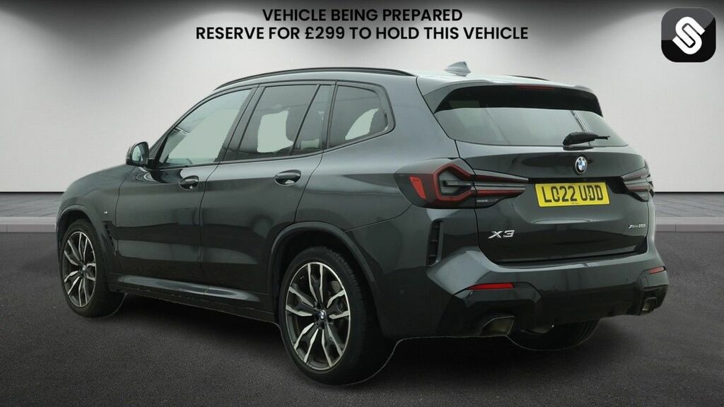 BMW X3 2.0 20I Mht M Sport Suv Hybrid Xdr LO22UDD Grey #3