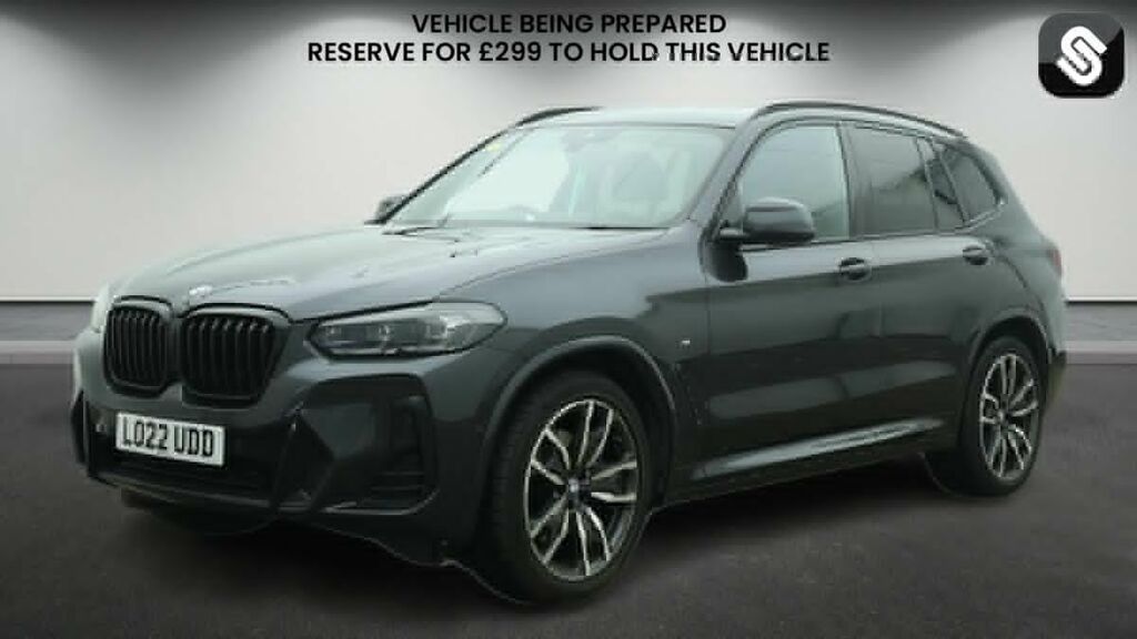 BMW X3 2.0 20I Mht M Sport Suv Hybrid Xdr LO22UDD Grey #2