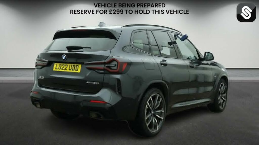 BMW X3 2.0 20I Mht M Sport Suv Hybrid Xdr LO22UDD Grey #4