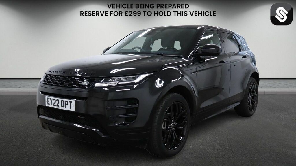 Land Rover Range Rover Evoque 2.0 D200 Mhev Edition Suv 4Wd Euro EY22OPT Black #2