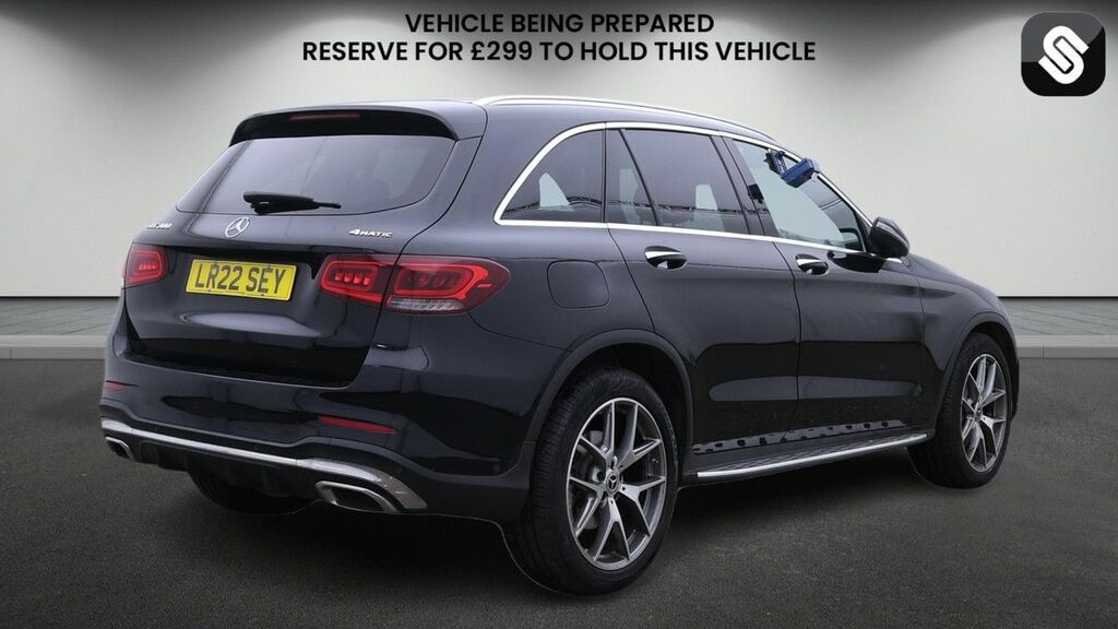 Mercedes-Benz GLC Class 2.0 Glc300h Mhev Amg Line Premium Plus Suv P LR22SEY Black #4