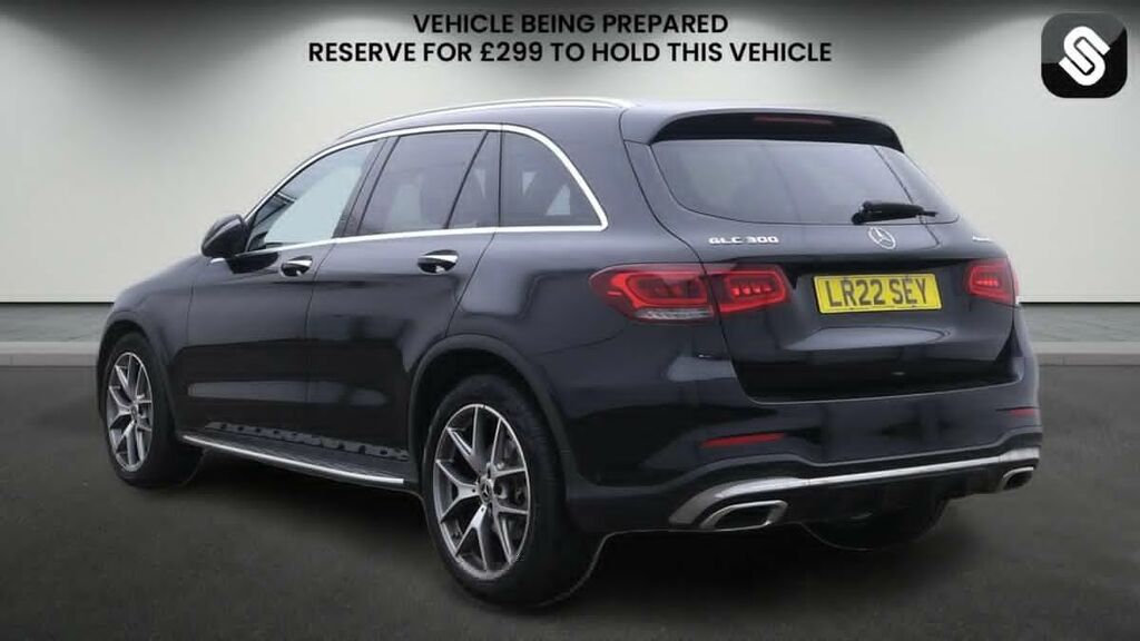 Mercedes-Benz GLC Class 2.0 Glc300h Mhev Amg Line Premium Plus Suv P LR22SEY Black #3