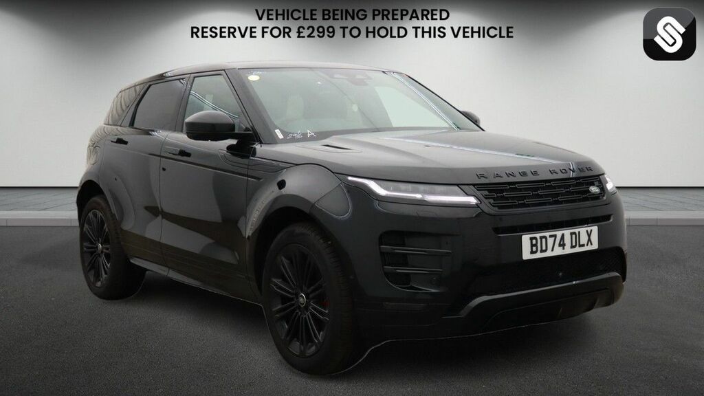 Land Rover Range Rover Evoque 1.5 P270e 12.17Kwh Suv Pl Black