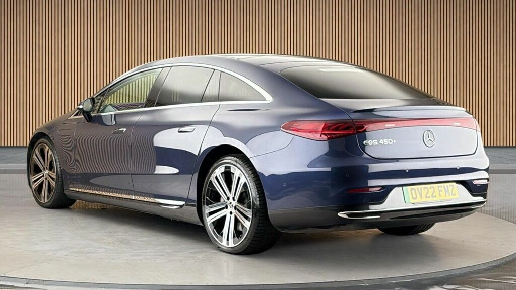 Mercedes-Benz EQS Eqs 450 108.4Kwh Luxury Saloon Blue #2