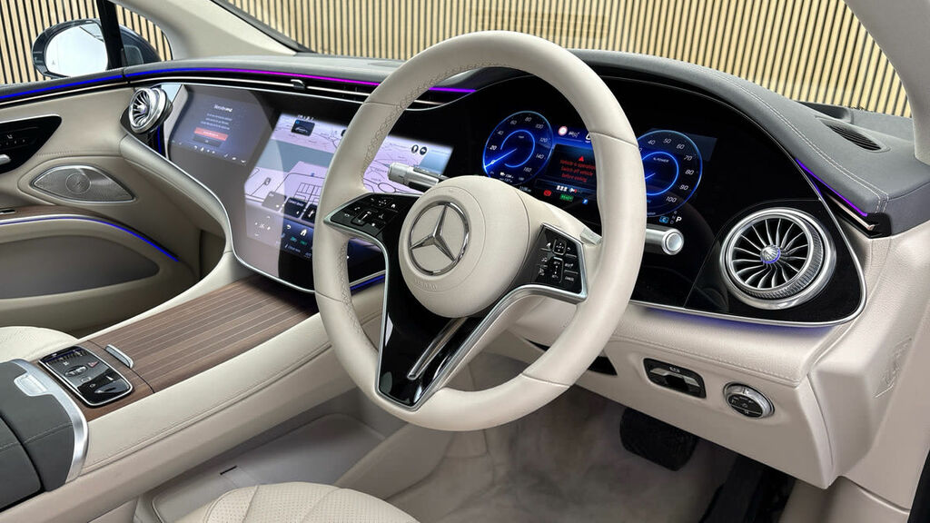 Mercedes-Benz EQS Eqs 450 108.4Kwh Luxury Saloon Blue #5