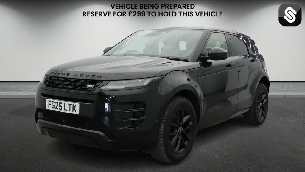 Land Rover Range Rover Evoque 2.0 D200 Mhev Edition Suv 4Wd Euro FG25LTK Black #2