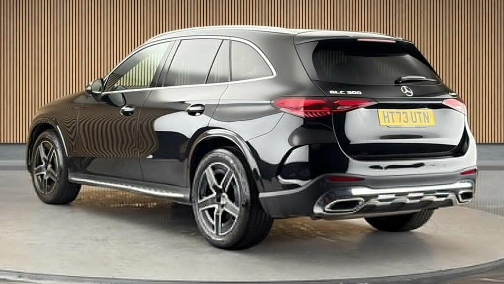 Mercedes-Benz GLC Class 2.0 Glc300h Mhev Amg Line Suv Hybrid G- HT73UTN Black #2
