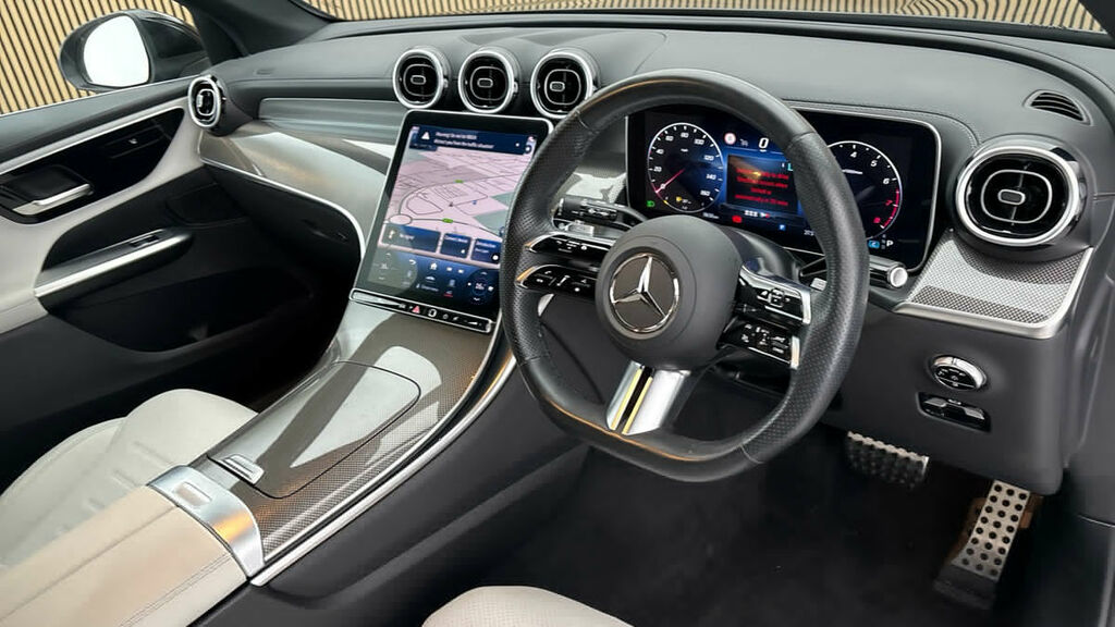Mercedes-Benz GLC Class 2.0 Glc300h Mhev Amg Line Suv Hybrid G- HT73UTN Black #5