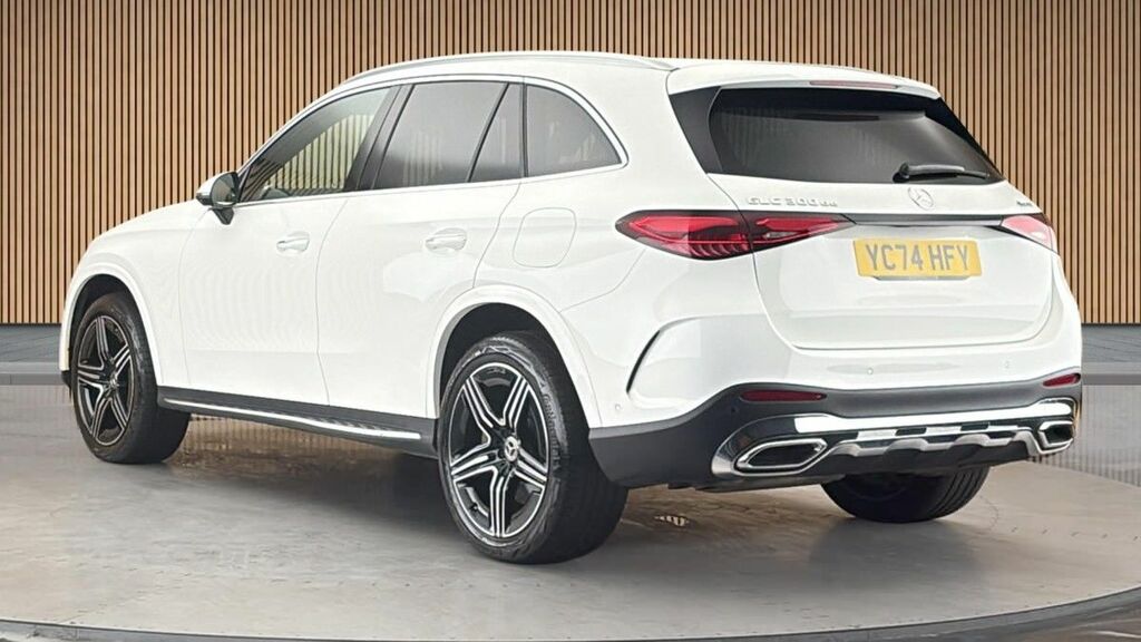 Mercedes-Benz GLC Class 2.0 Glc300de 31.2Kwh Amg Line Premium Suv Di YC74HFY White #3
