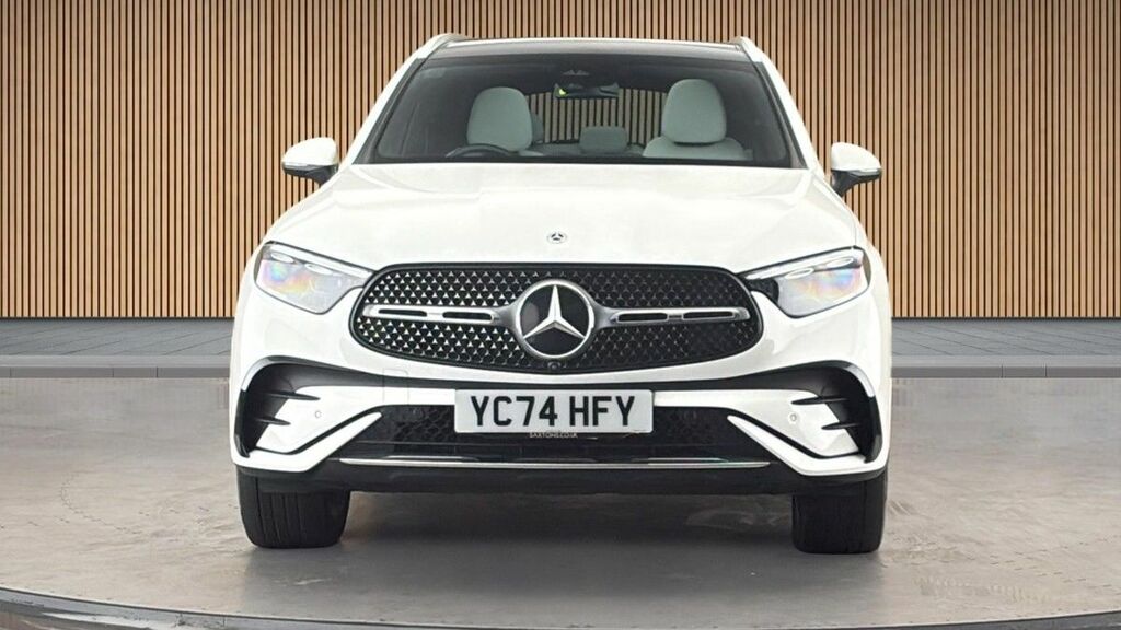 Mercedes-Benz GLC Class 2.0 Glc300de 31.2Kwh Amg Line Premium Suv Di YC74HFY White #4