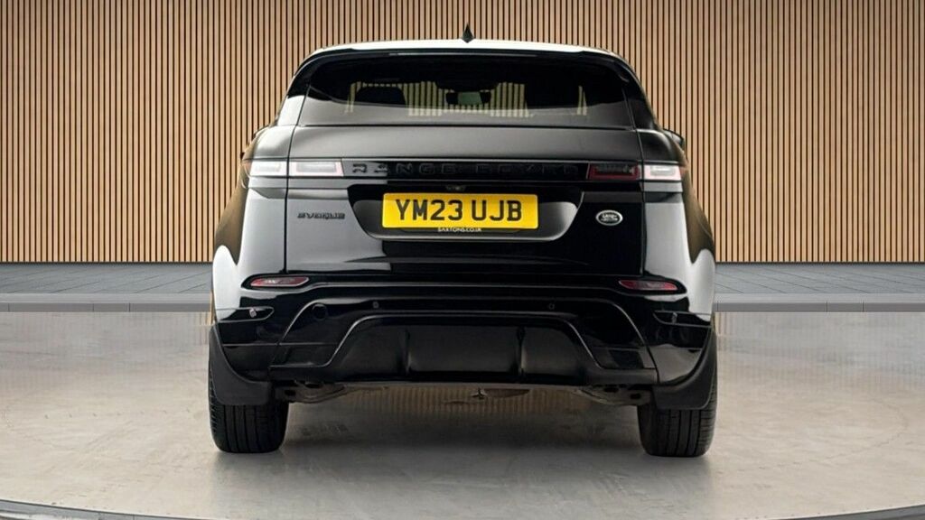 Land Rover Range Rover Evoque 2.0 P250 Mhev R-dynamic Hse Suv 4W YM23UJB Black #4