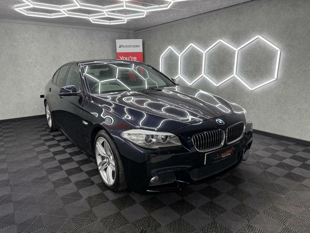 BMW 5 Series 2.0 520D M Sport Steptronic Euro 5 Ss Black #5