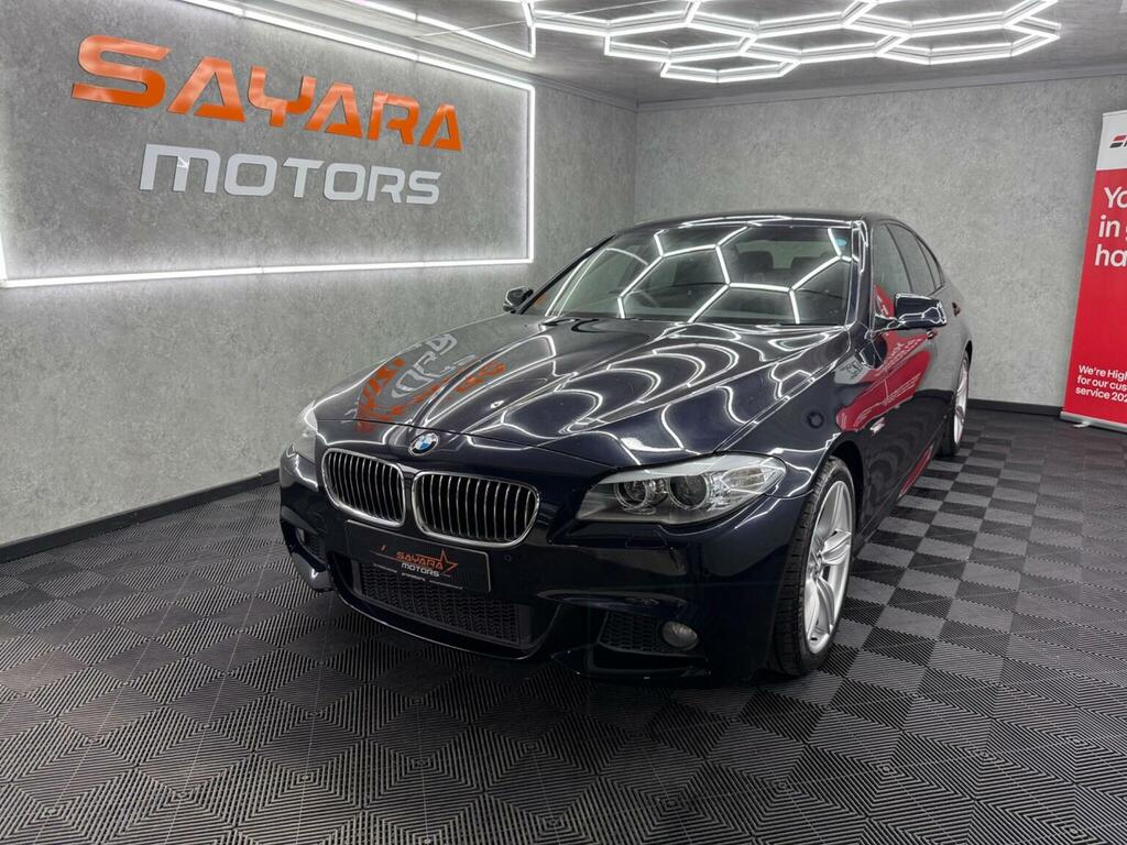 BMW 5 Series 2.0 520D M Sport Steptronic Euro 5 Ss Black #4
