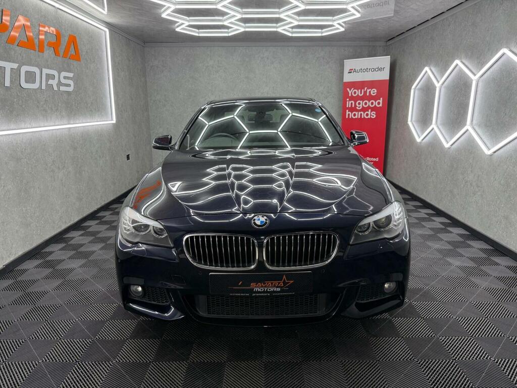 BMW 5 Series 2.0 520D M Sport Steptronic Euro 5 Ss Black #3
