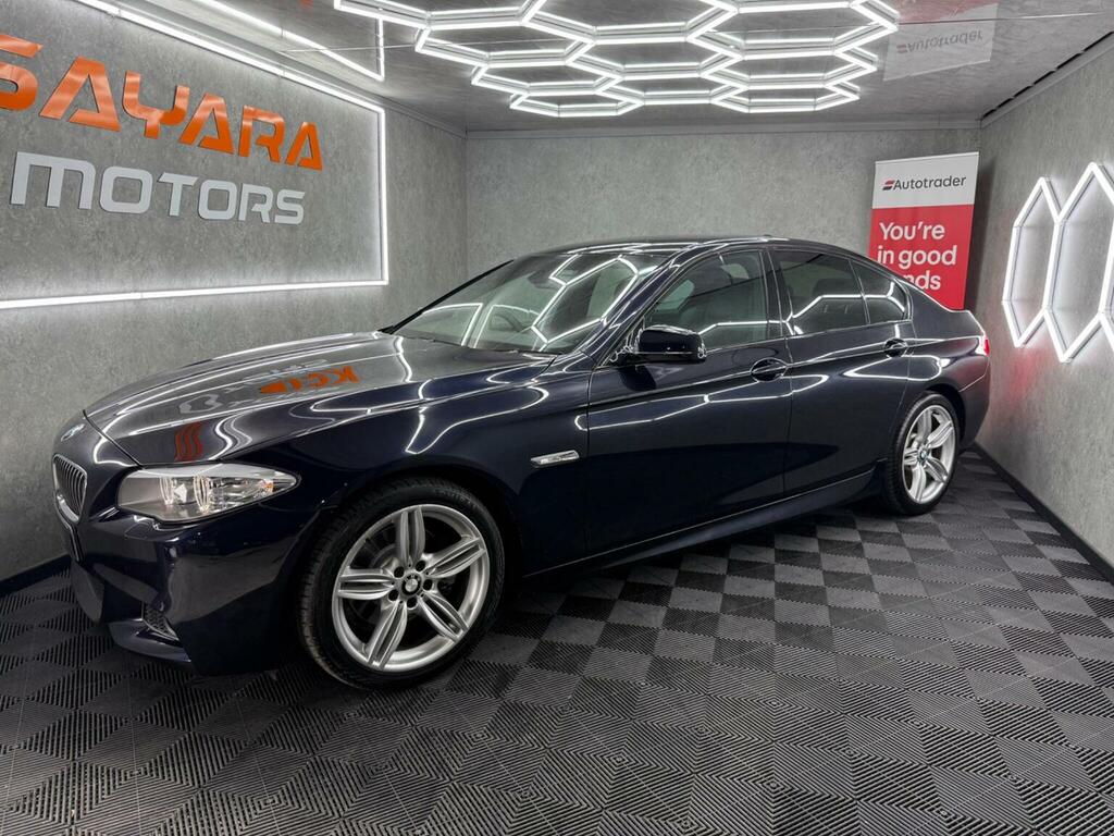 BMW 5 Series 2.0 520D Se Touring Euro 5 Ss Blue #9