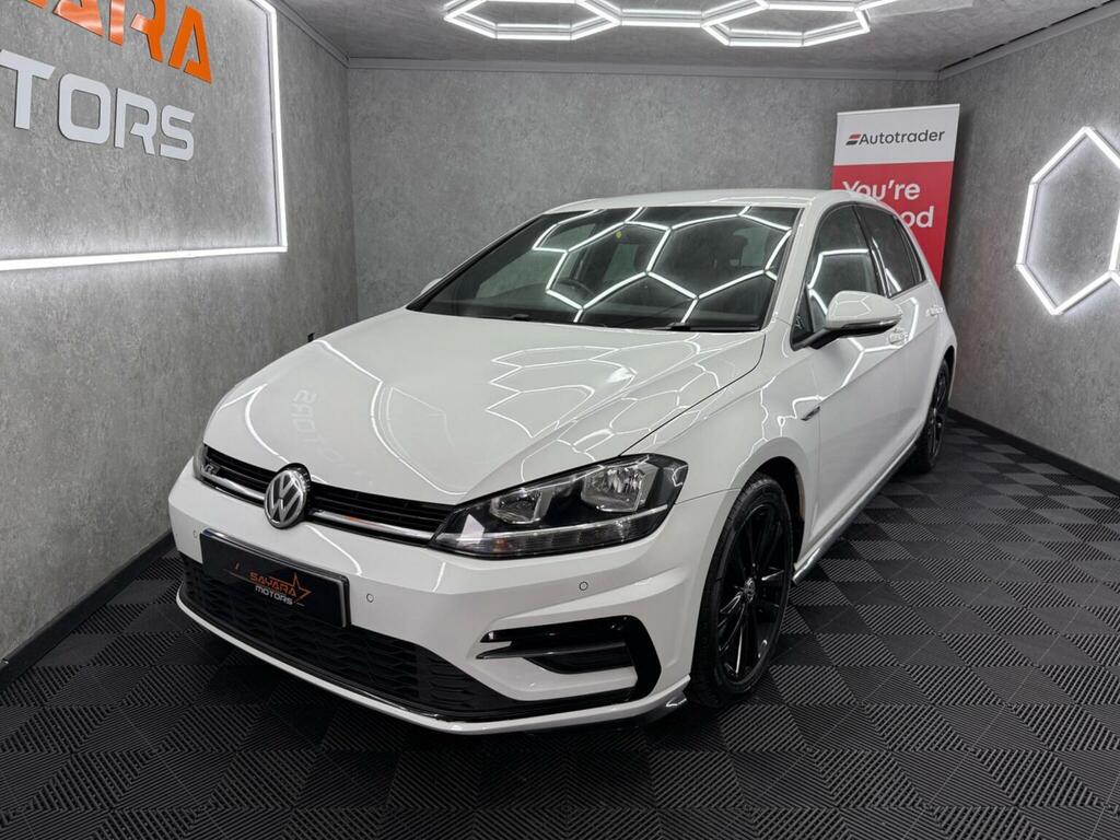 Volkswagen Golf 2.0 Tdi Bluemotion Tech R-line Dsg Euro 6 Ss White #6