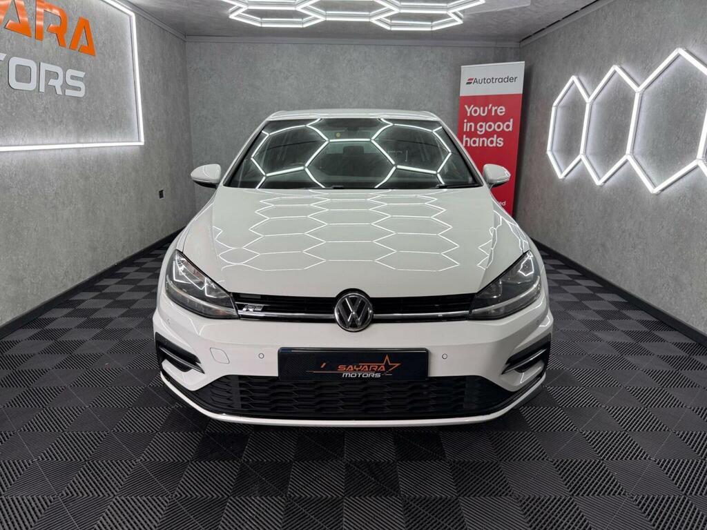 Volkswagen Golf 2.0 Tdi Bluemotion Tech R-line Dsg Euro 6 Ss White #2