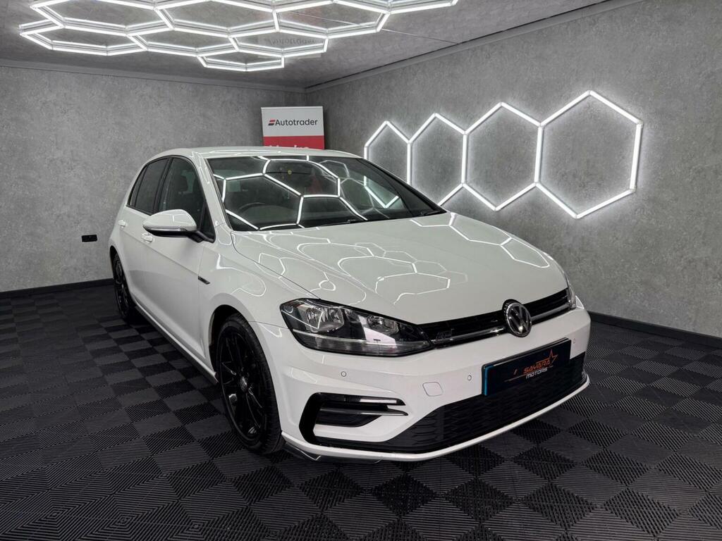 Volkswagen Golf 2.0 Tdi Bluemotion Tech R-line Dsg Euro 6 Ss White #3