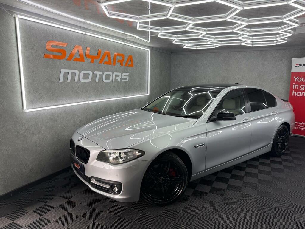BMW 5 Series 2.0 520D Se Euro 6 Ss Silver