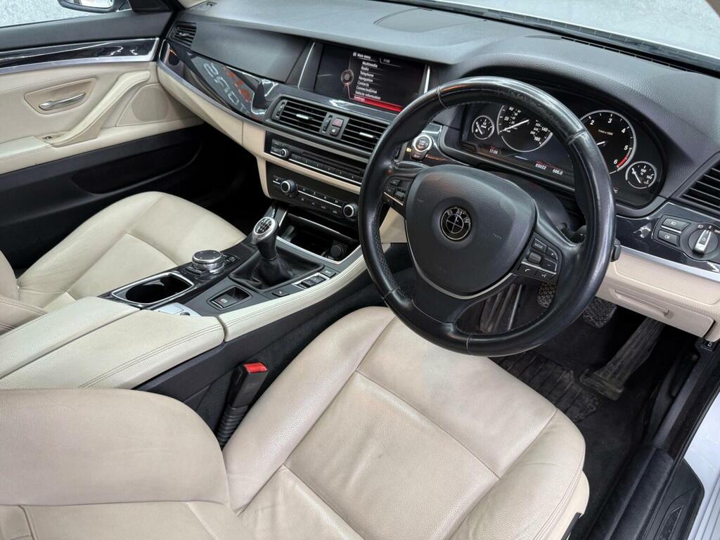 BMW 5 Series 2.0 M Sport Touring Euro 6 Ss Silver #15
