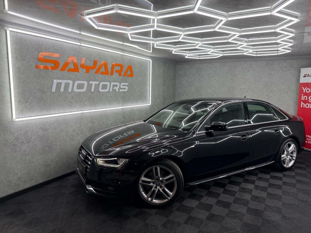 Audi A4 Saloon 2.0 Tdi S Line Euro 5 Ss 201414 Black