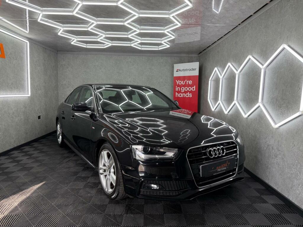Audi A4 Saloon 2.0 Tdi S Line Euro 5 Ss 201414 Black #6