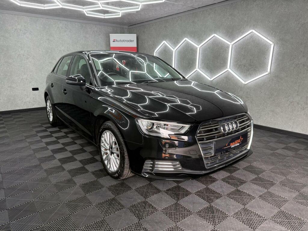Audi A3 Hatchback 1.6 Tdi Se Technik Sportback Euro 6 Ss ML17TVM Black #2
