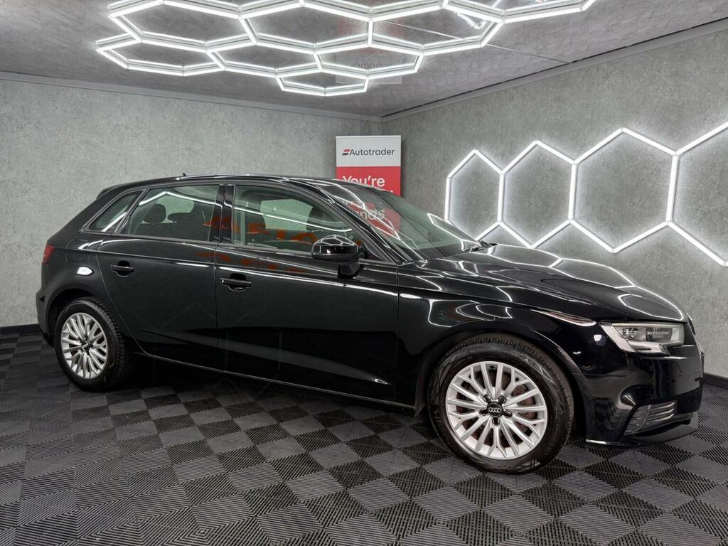 Audi A3 Hatchback 1.6 Tdi Se Technik Sportback Euro 6 Ss ML17TVM Black #6