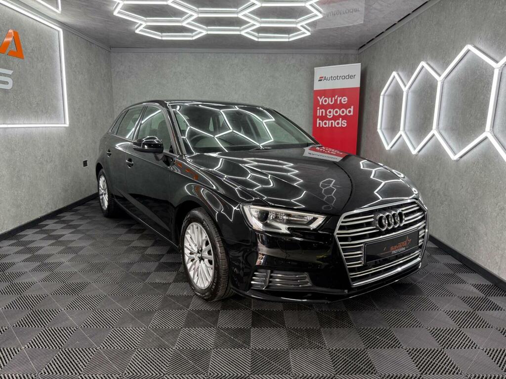 Audi A3 Hatchback 1.6 Tdi Se Technik Sportback Euro 6 Ss ML17TVM Black #5