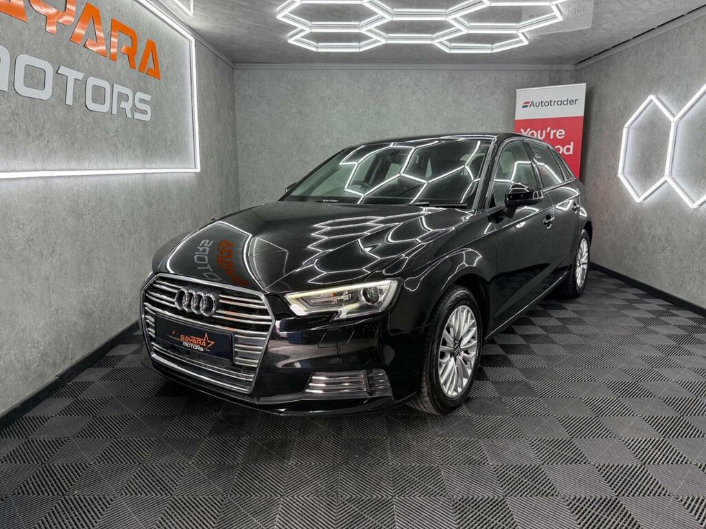 Audi A3 Hatchback 1.6 Tdi Se Technik Sportback Euro 6 Ss ML17TVM Black #4