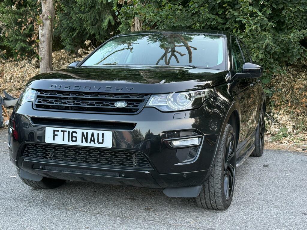 Land Rover Discovery Hse Black Black #4