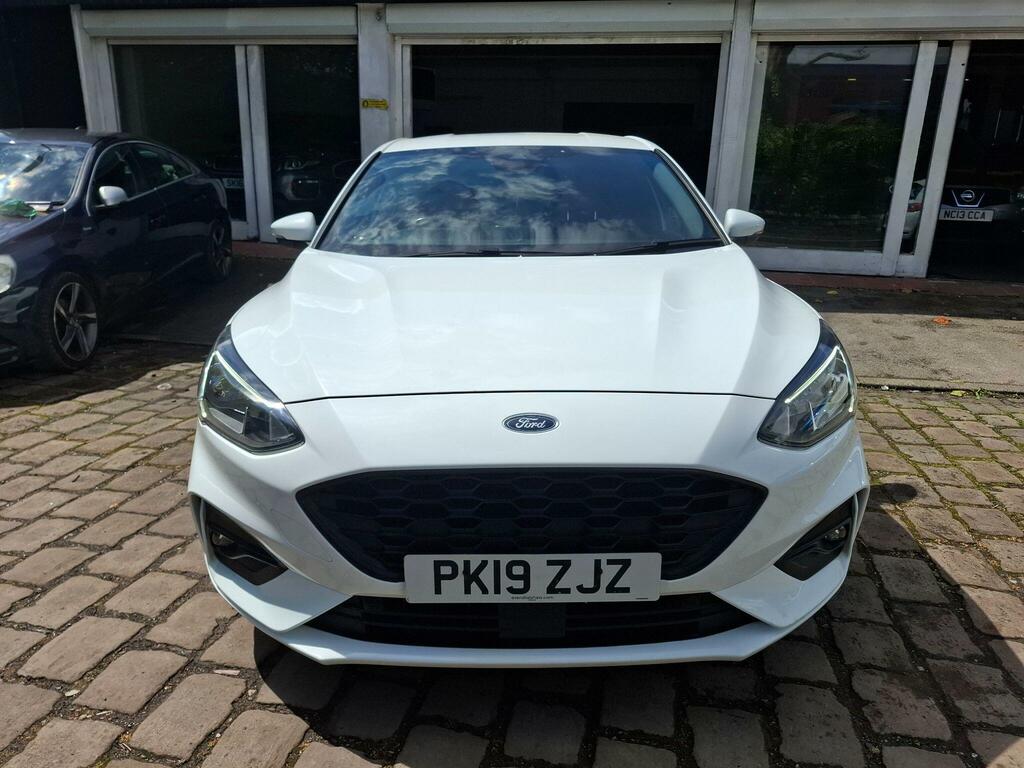 Ford Focus 1.0T Ecoboost St-line Euro 6 Ss PK19ZJZ White #5