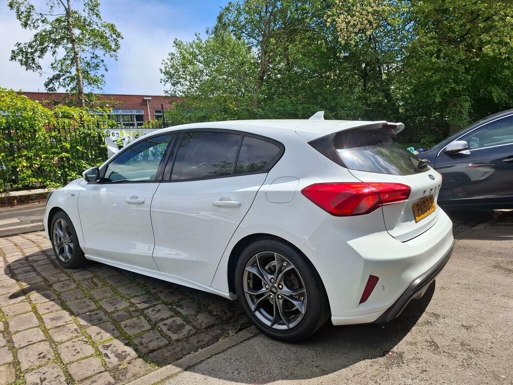 Ford Focus 1.0T Ecoboost St-line Euro 6 Ss PK19ZJZ White #4
