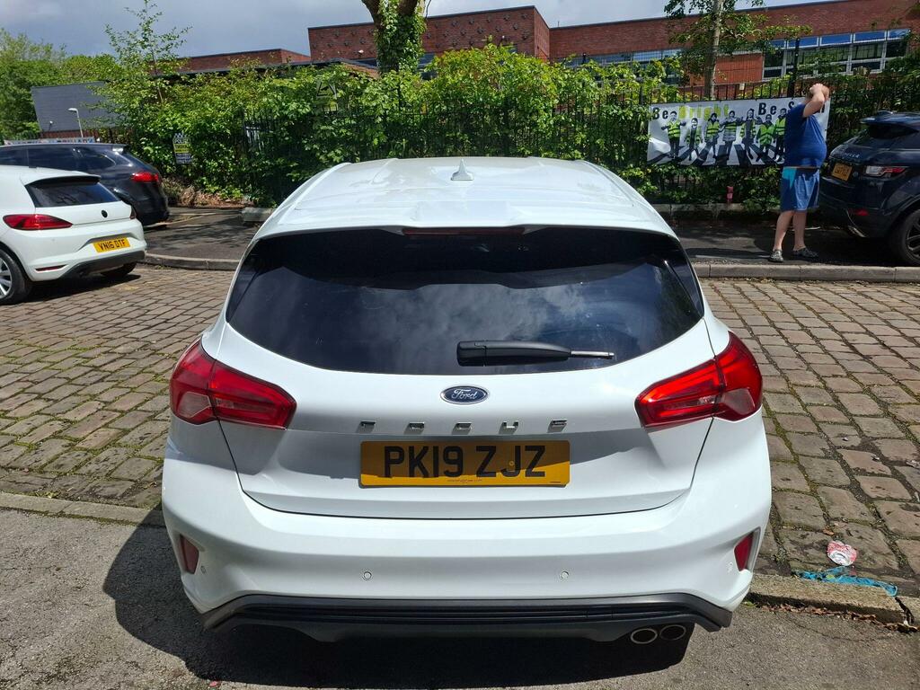 Ford Focus 1.0T Ecoboost St-line Euro 6 Ss PK19ZJZ White #6
