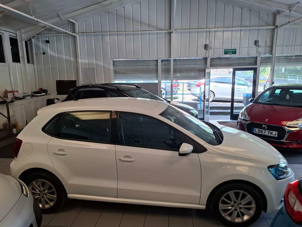 Volkswagen Polo 1.0 Bluemotion Tech Se Euro 6 Ss MC14GZU White #2