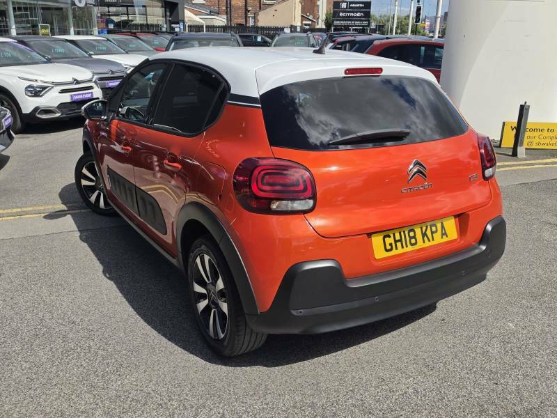 Citroen C3 1.2 Puretech 82 Flair - 2018 18 Orange #3